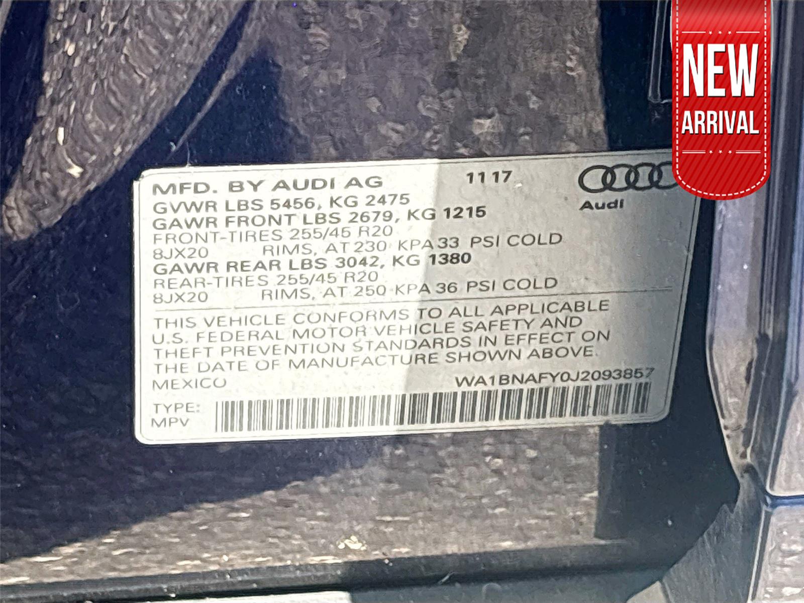 2018 Audi Q5 Premium Plus
