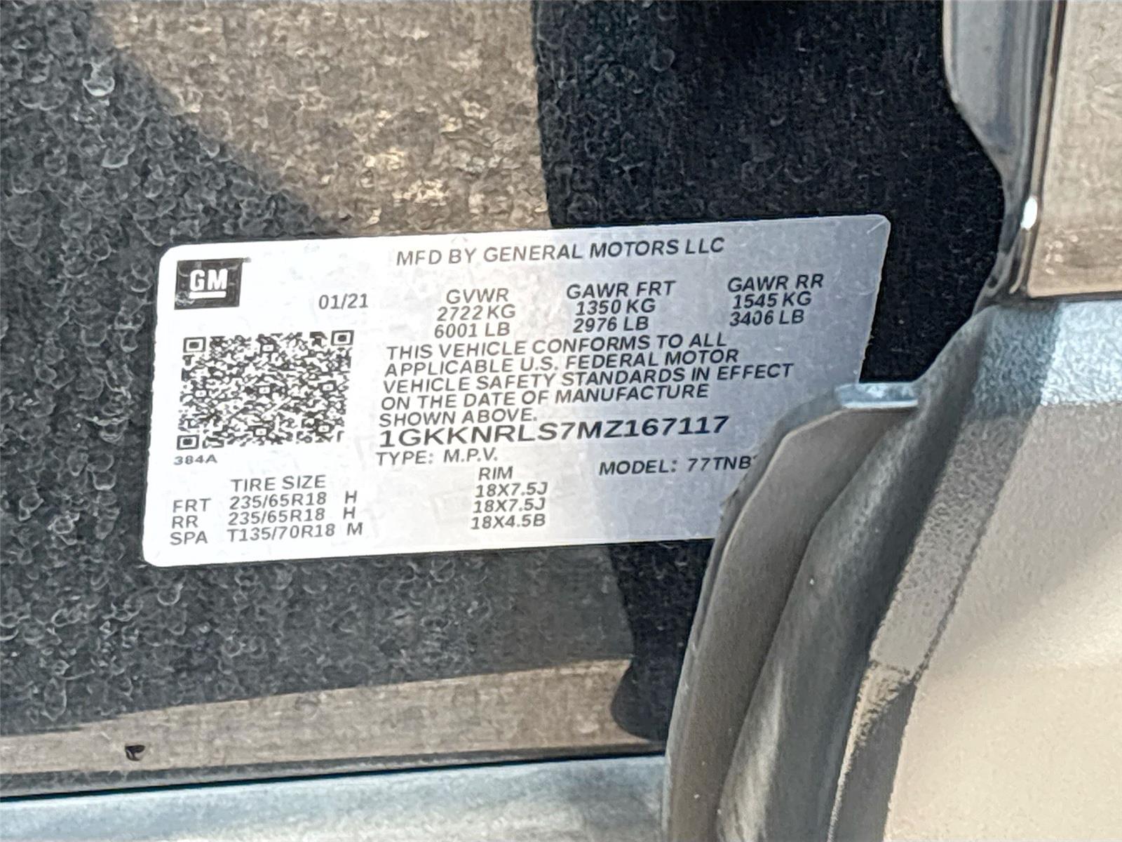 2021 GMC Acadia SLE