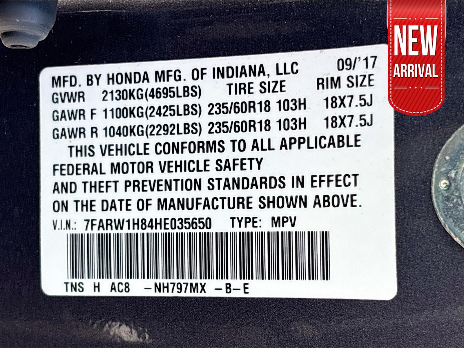 2017 Honda CR-V EX-L