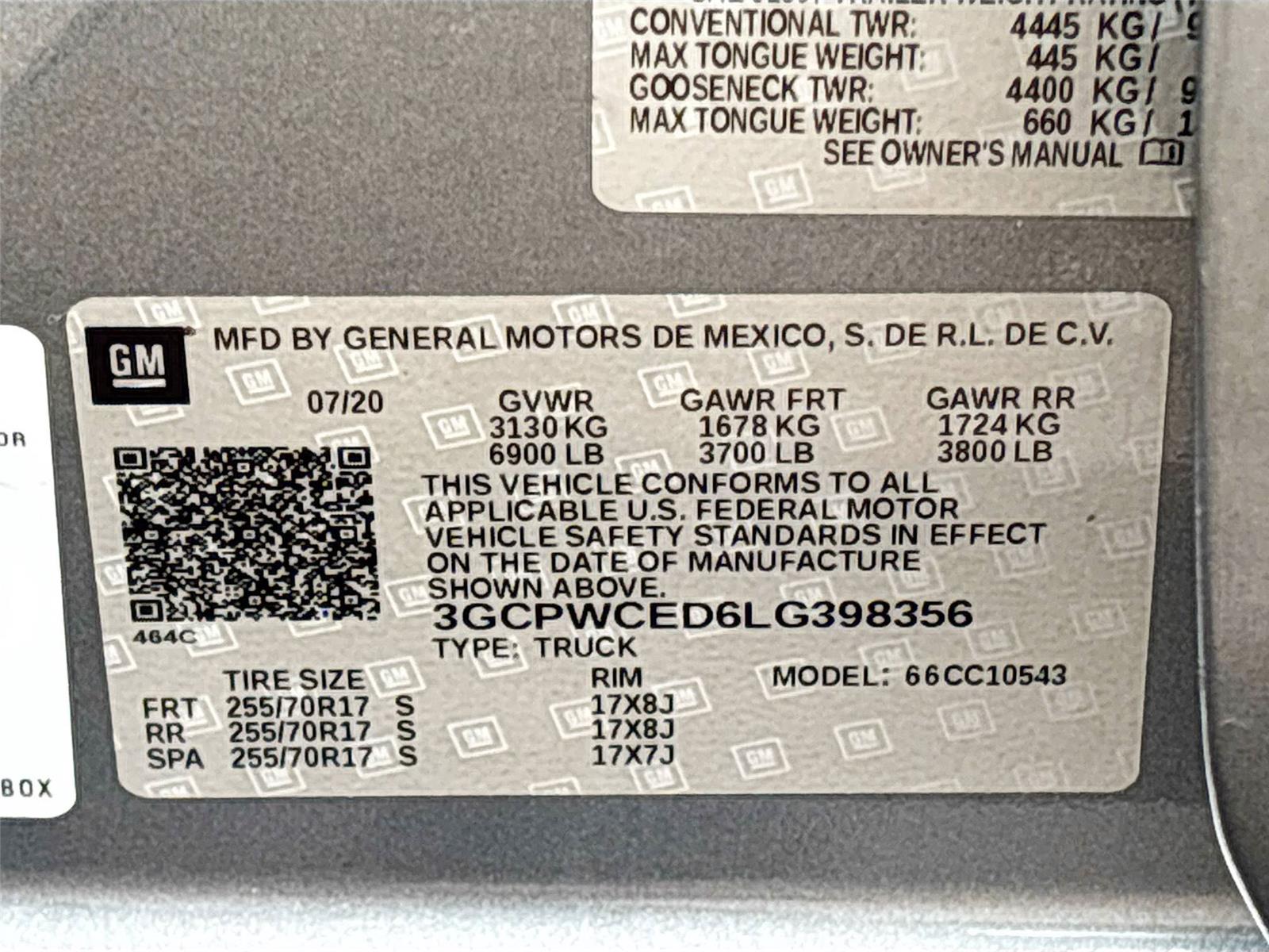 2020 Chevrolet Silverado 1500 LT