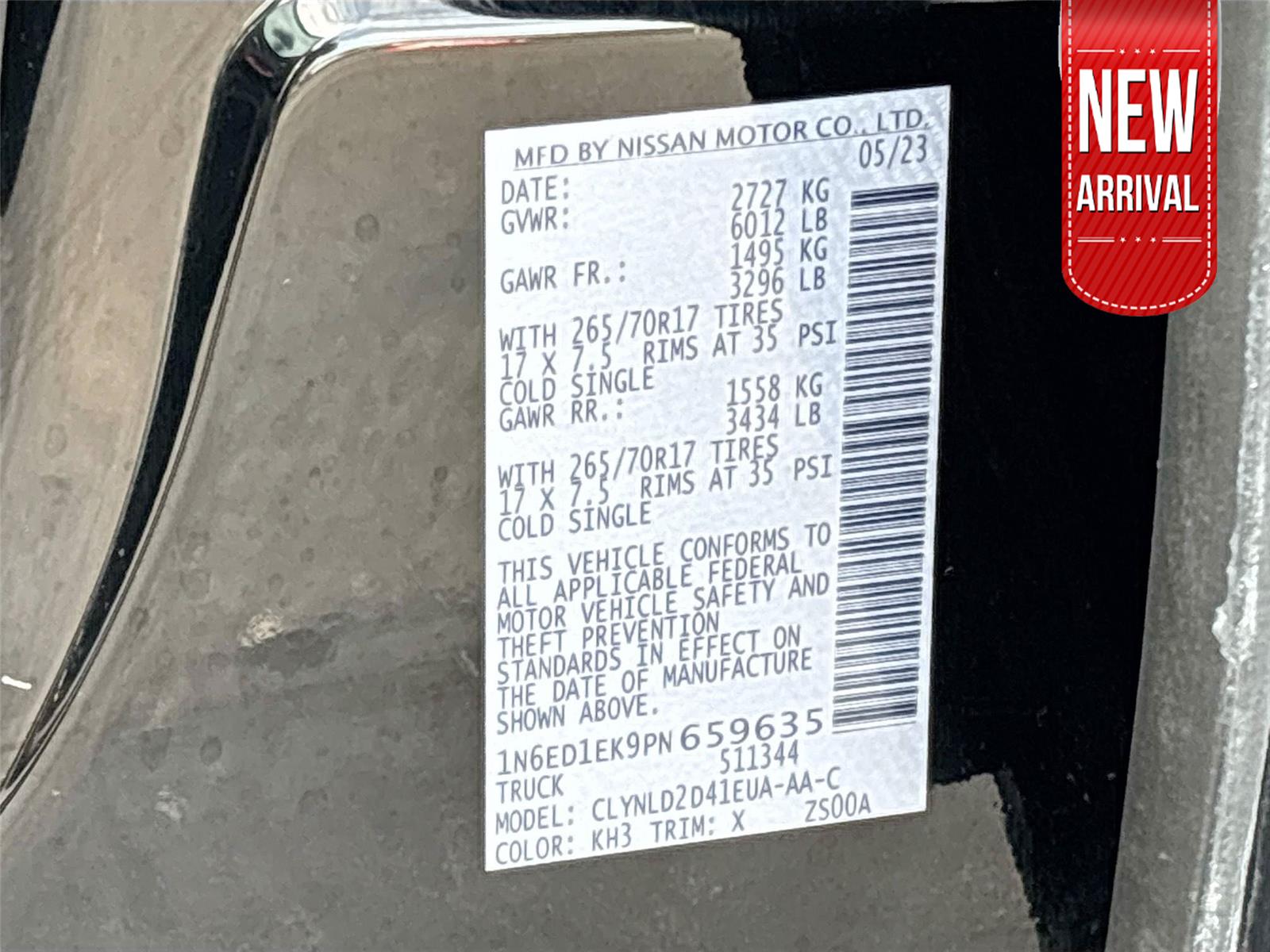 2023 Nissan Frontier PRO-4X