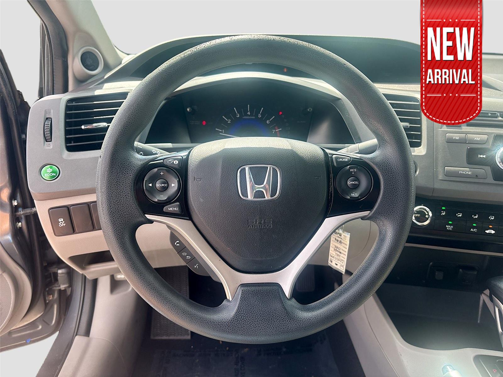2012 HONDA CIVIC EX
