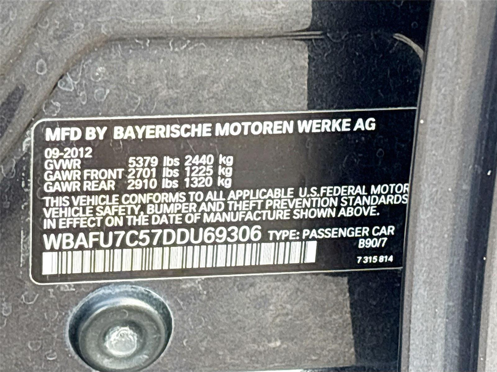 2013 Bmw 535i xDrive photo 30
