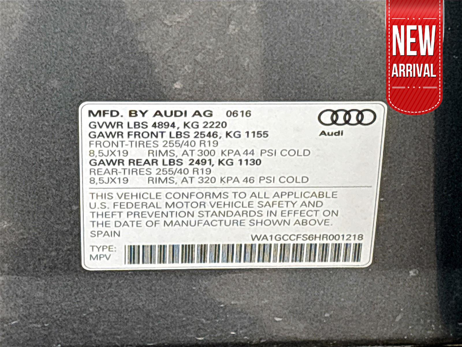 2017 Audi Q3 Prestige