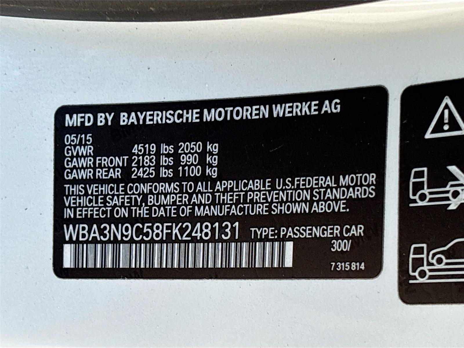2015 BMW 4 Series 428i xDrive