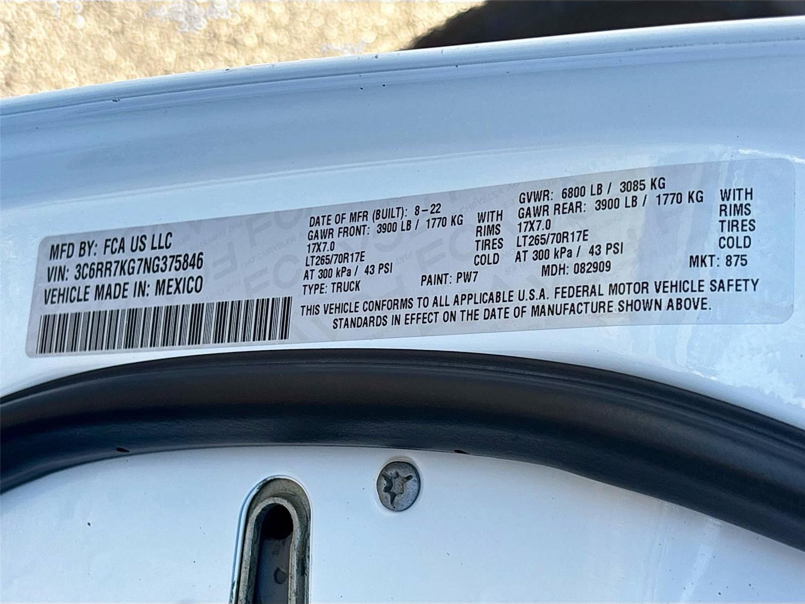 2022 Ram 1500 Classic Tradesman