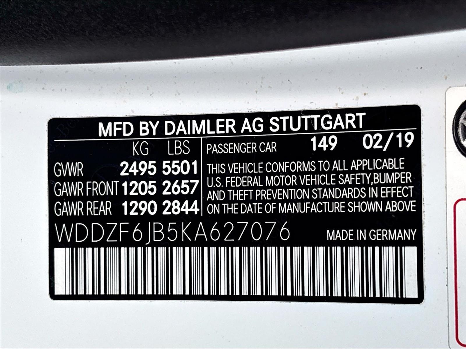 2019 Mercedes-Benz E-Class E 450