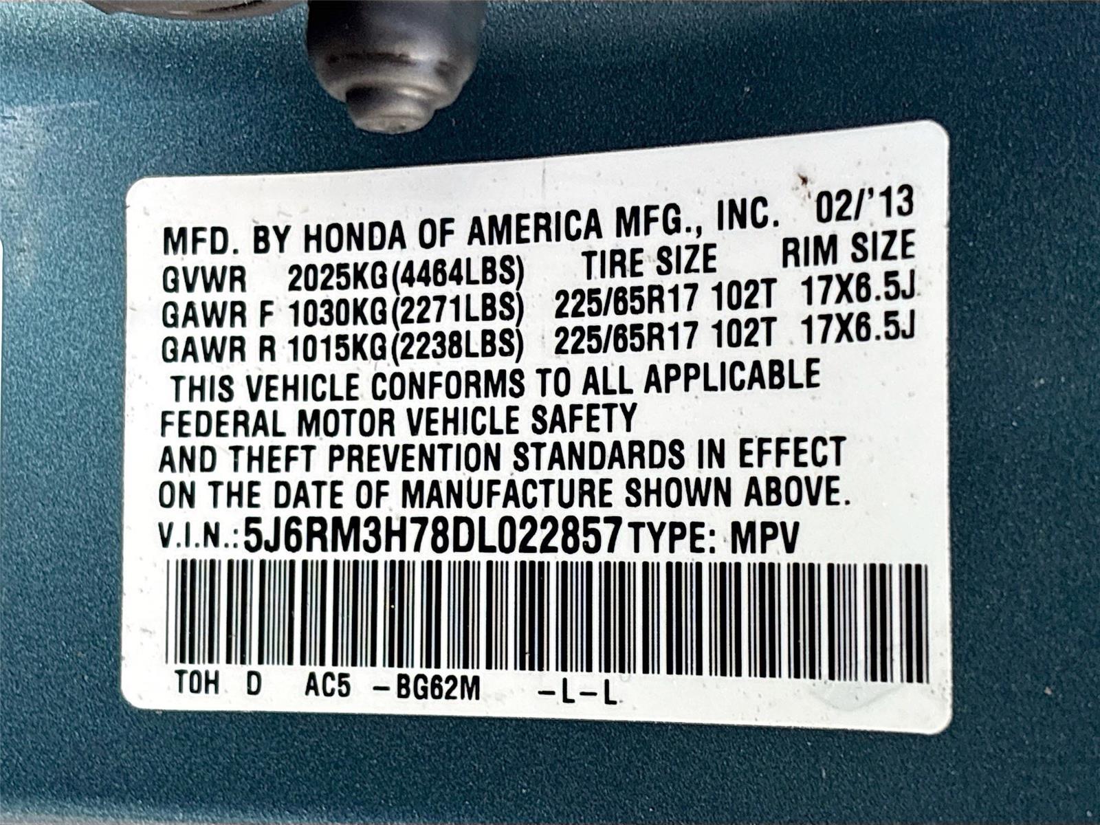 2013 Honda CR-V EX-L