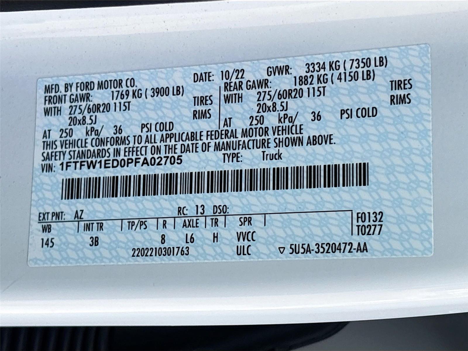 2023 Ford F-150 Platinum