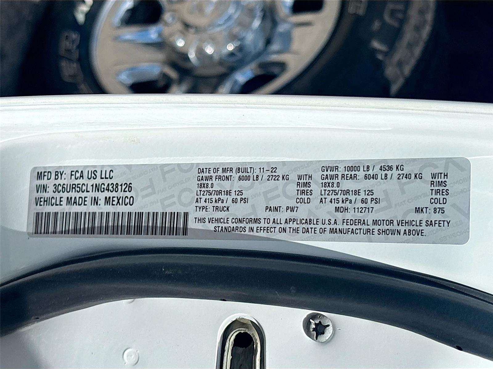 2022 Ram 2500 Tradesman