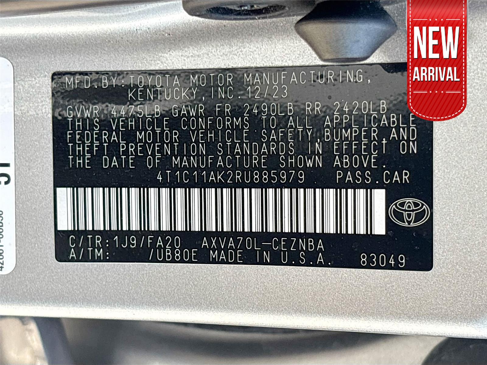 2024 Toyota Camry LE