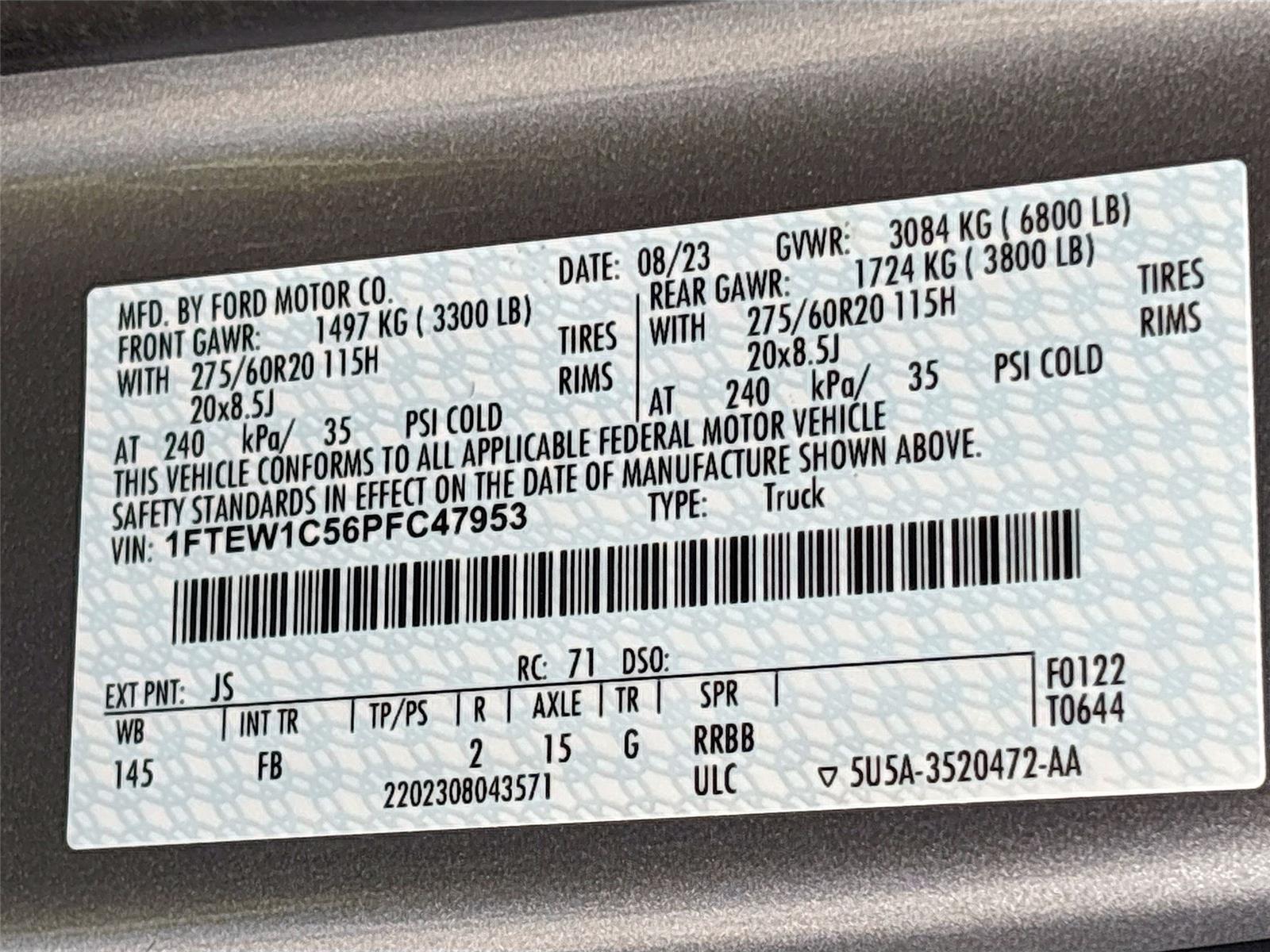 2023 Ford F-150 XLT