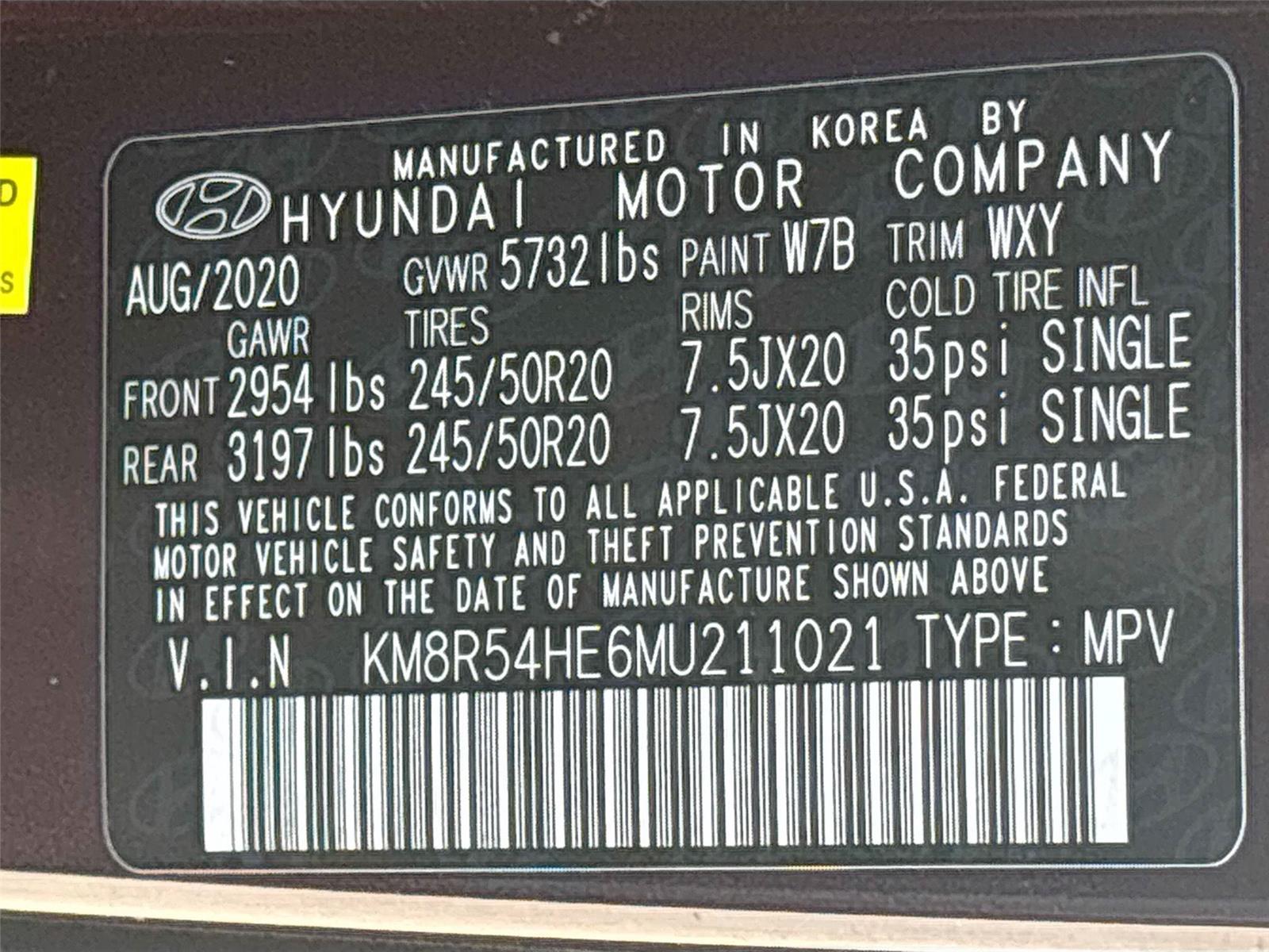 2021 Hyundai Palisade Limited