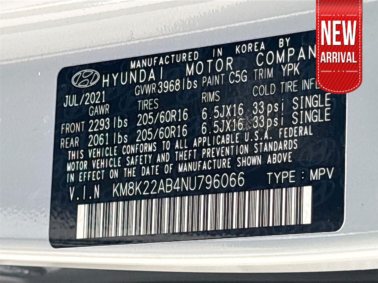 2022 Hyundai Kona SE