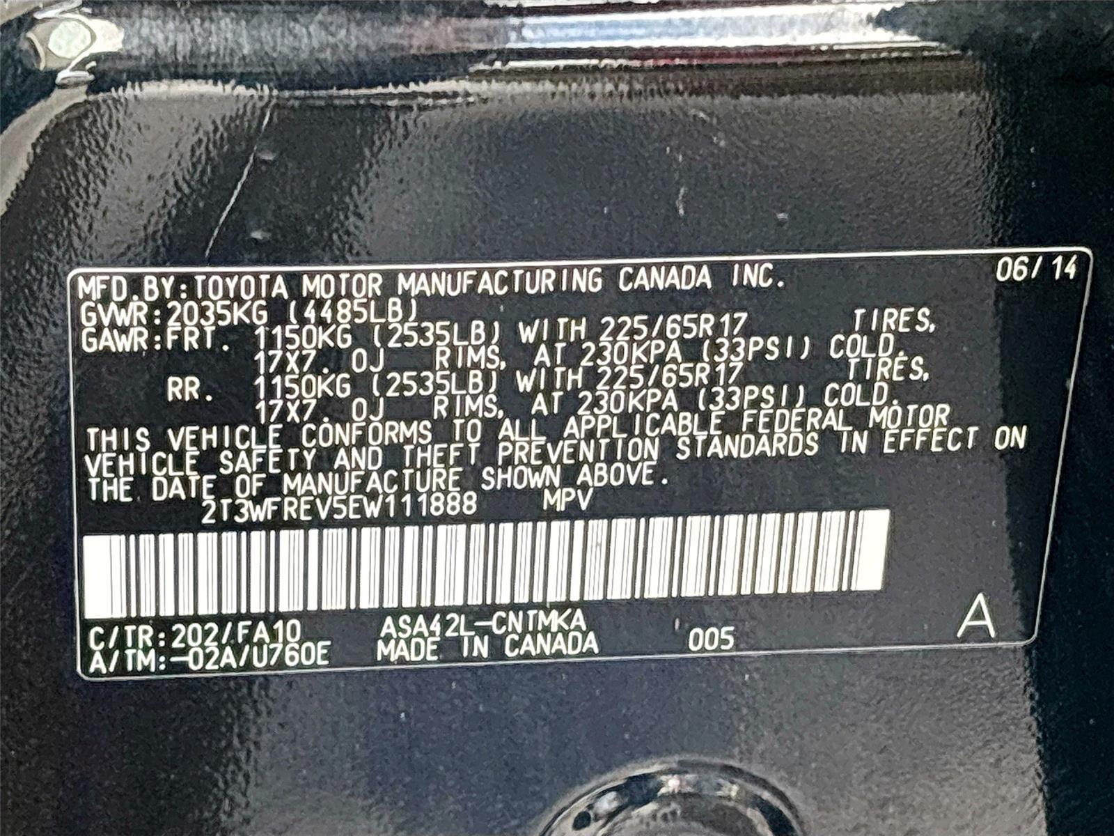 2014 Toyota RAV4 XLE photo 20