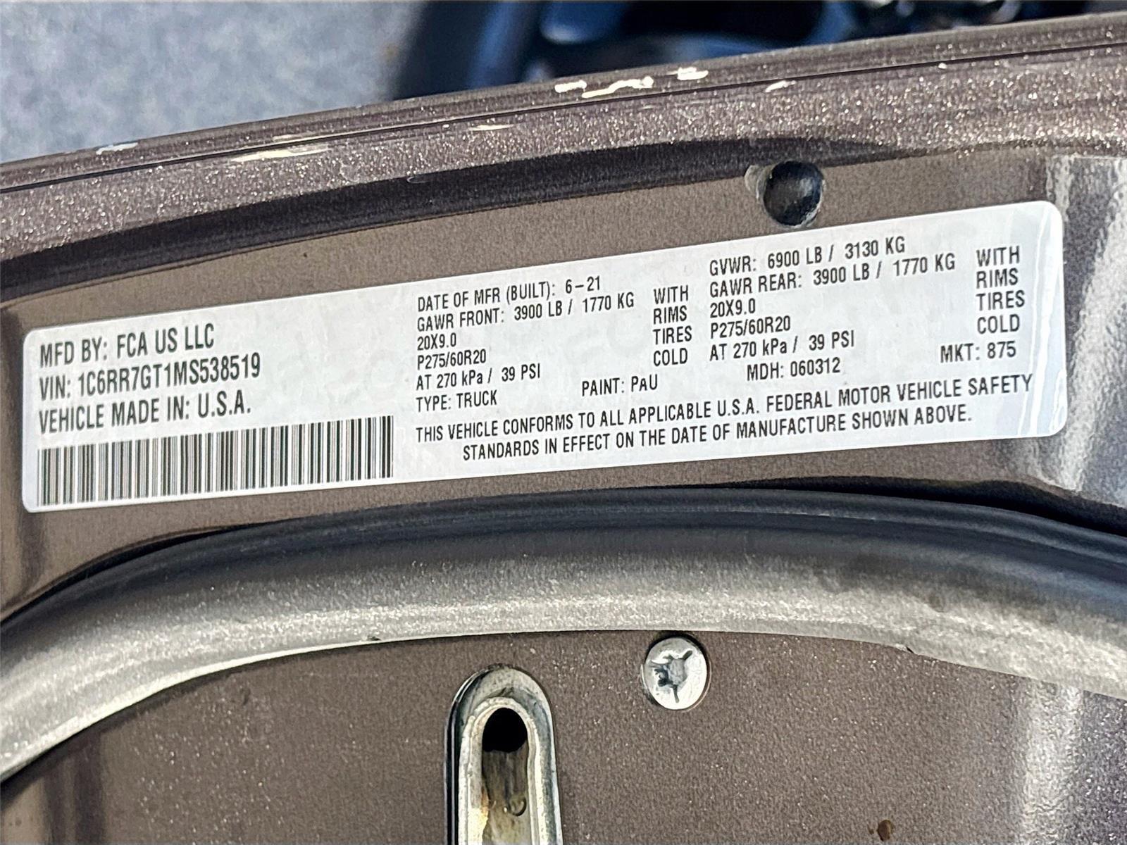 2021 Ram 1500 Classic Warlock