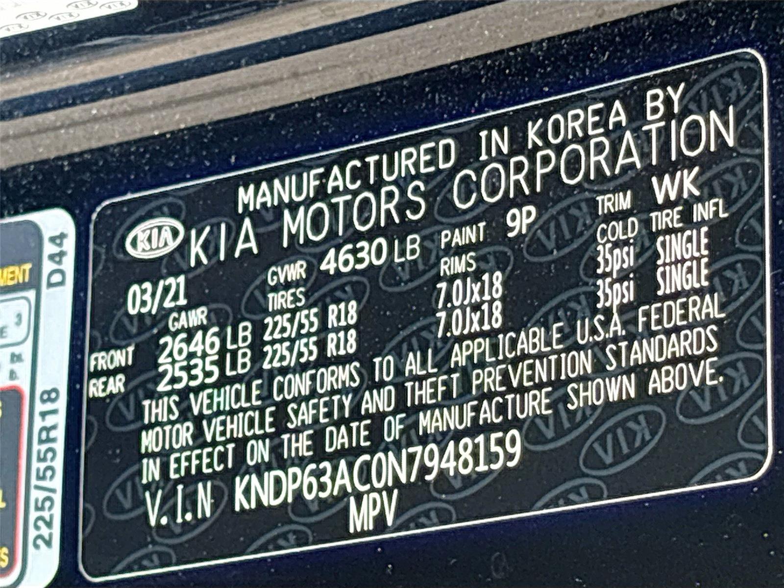 2022 Kia Sportage Nightfall