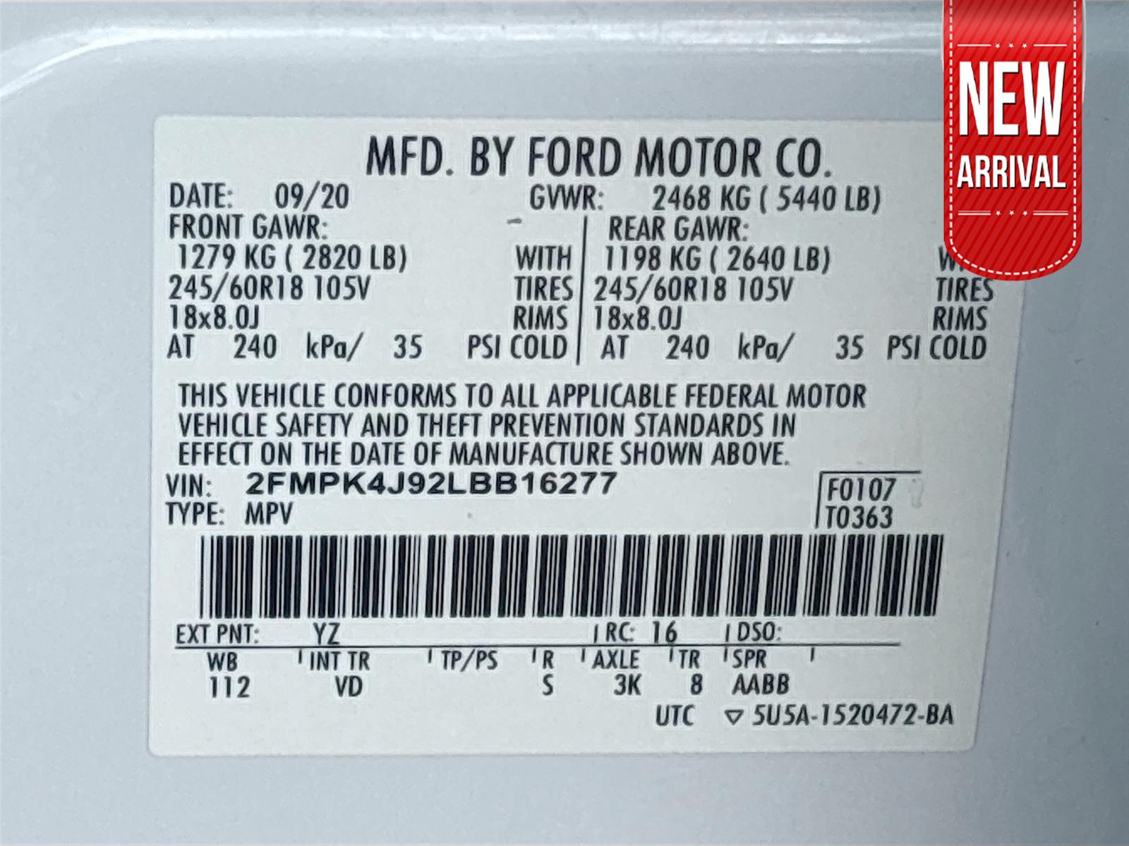 2020 Ford Edge SEL