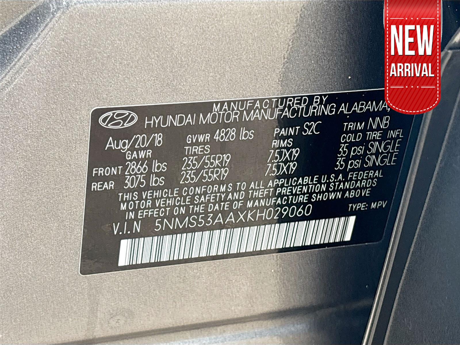 2019 Hyundai Santa Fe Ultimate
