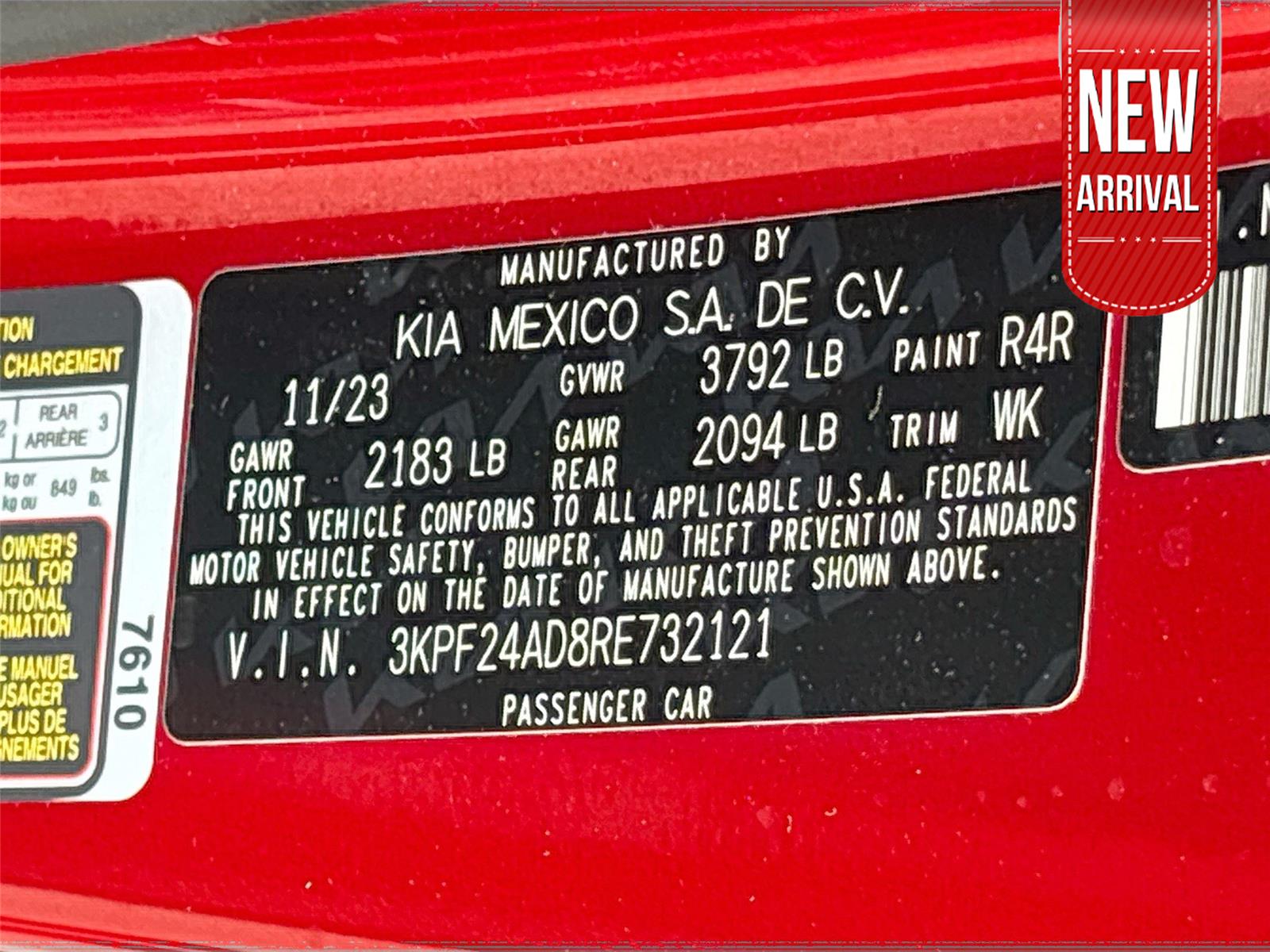 2024 Kia Forte LXS