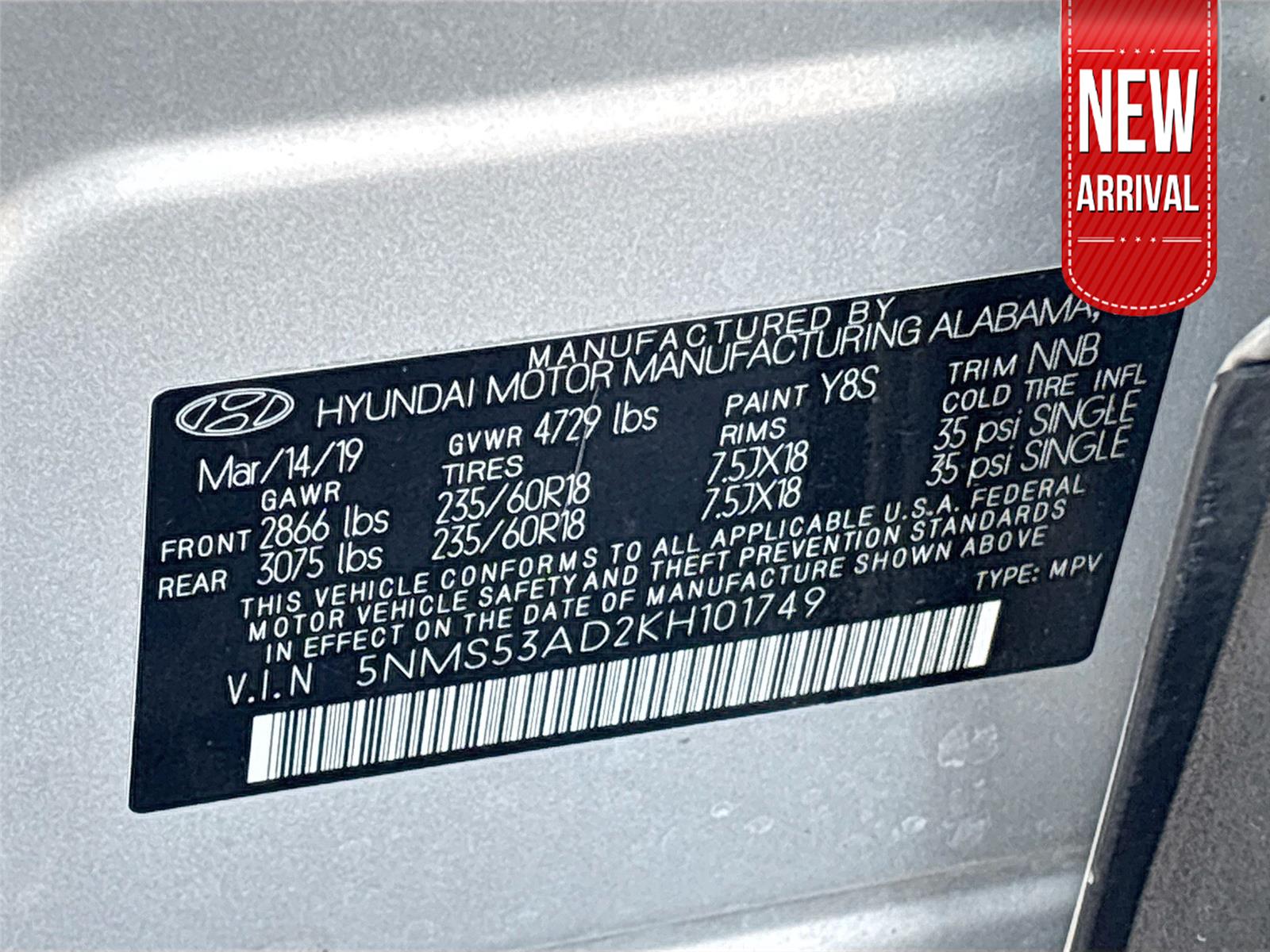 2019 Hyundai Santa Fe Ultimate