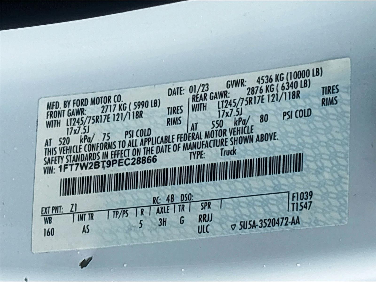 2023 Ford Super Duty F-250 SRW XL