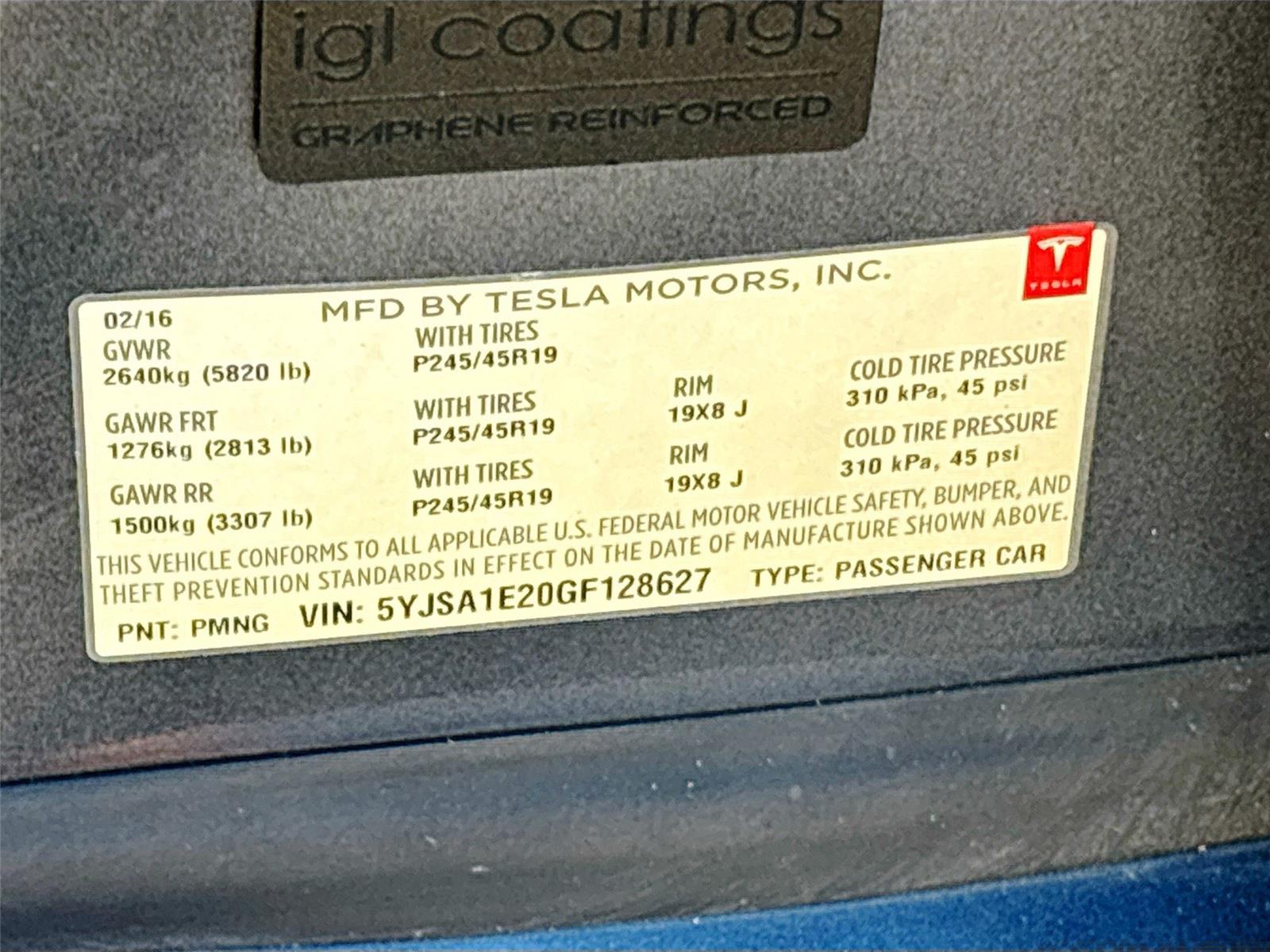 2016 Tesla Model S 90D