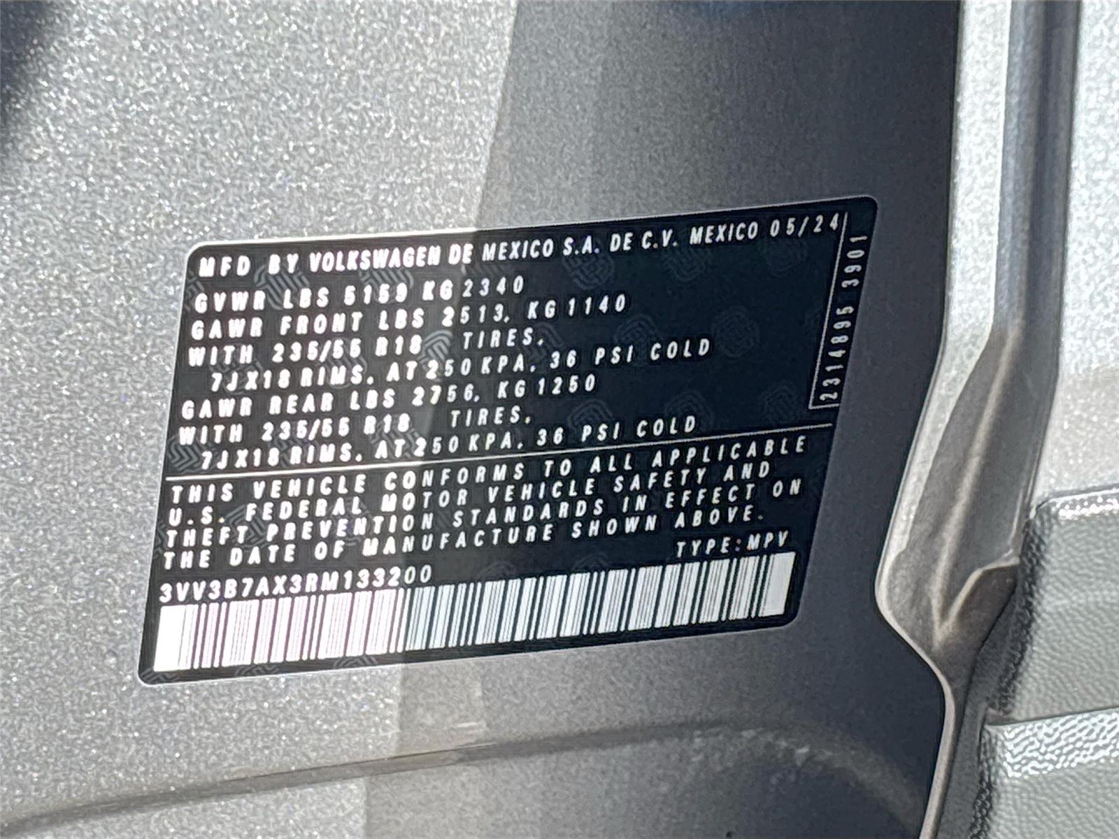 2024 Volkswagen Tiguan SE