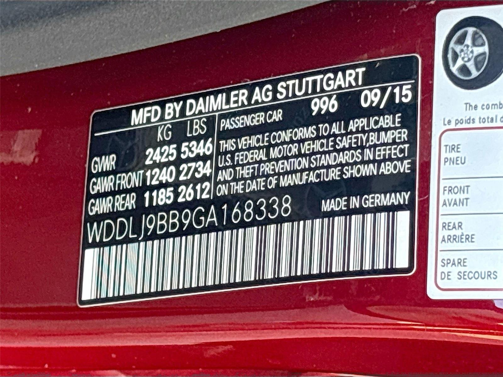 2016 Mercedes-Benz CLS CLS 550