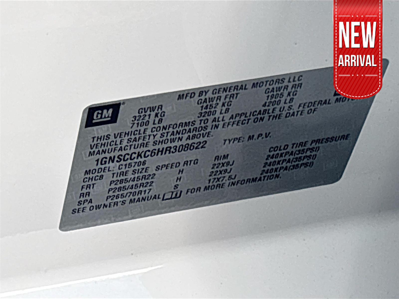 2017 Chevrolet Tahoe Premier