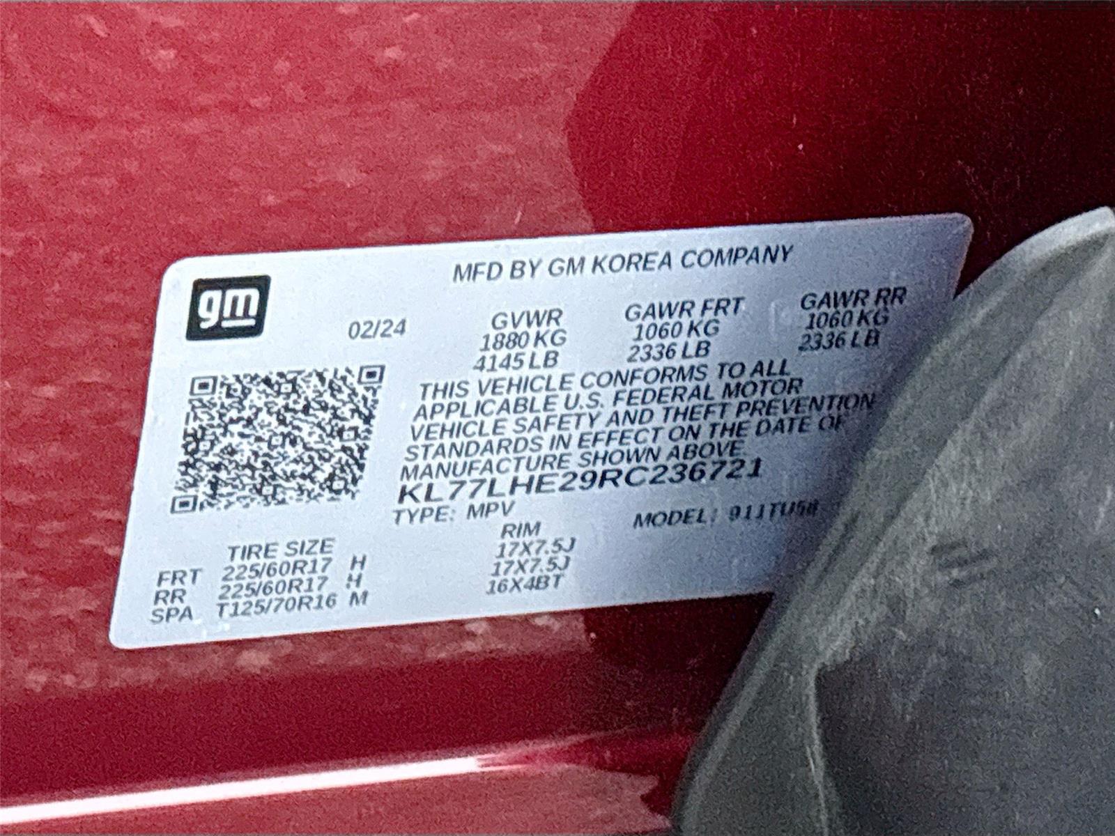 2024 Chevrolet Trax LT