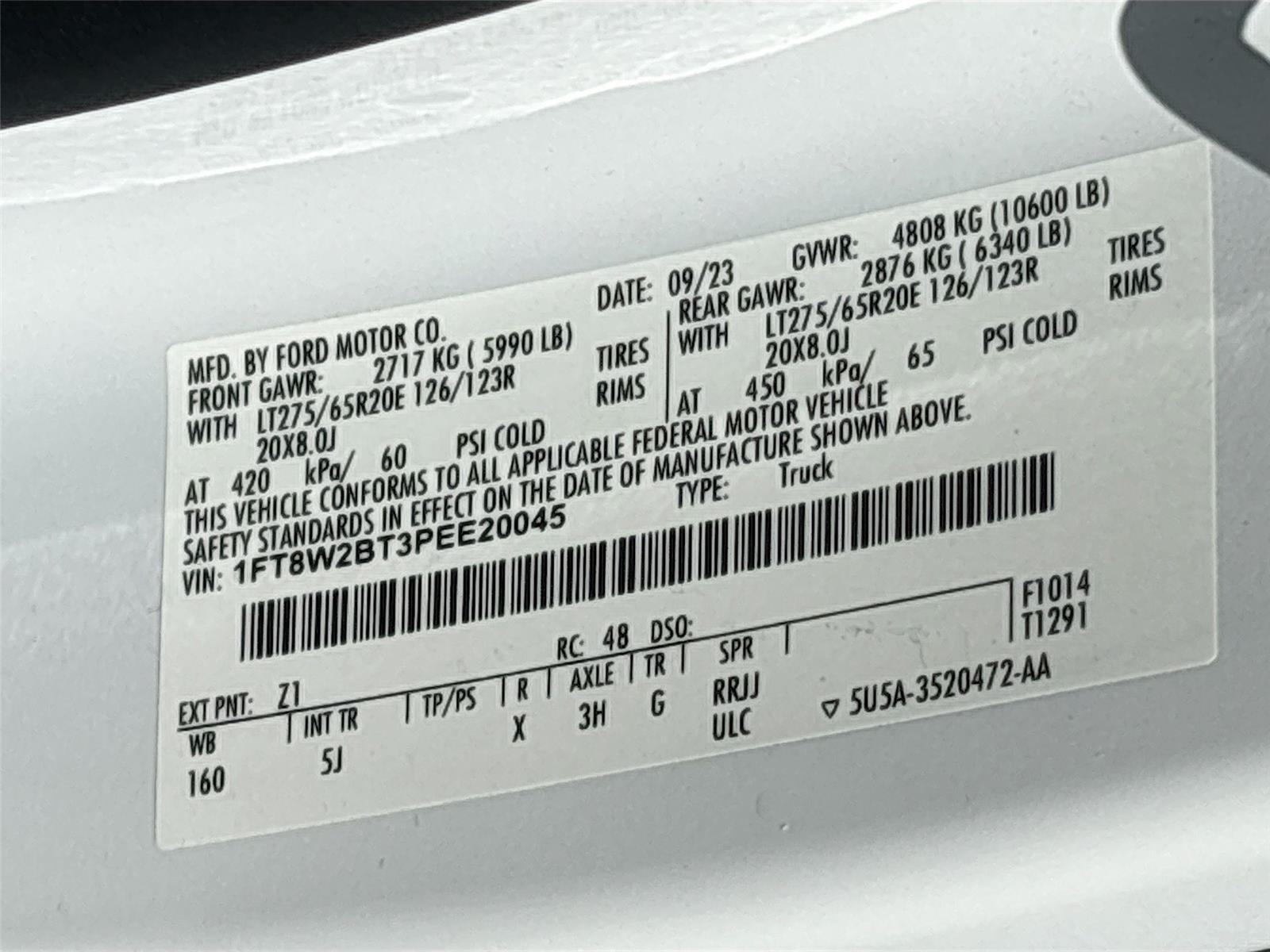 2023 Ford Super Duty F-250 SRW LARIAT