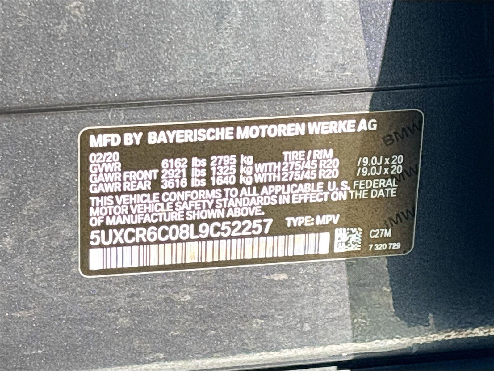 2020 BMW X5 xDrive40i