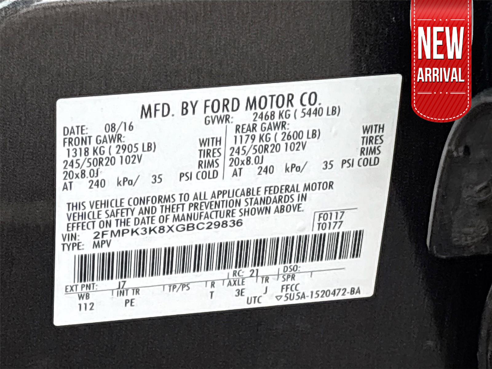 2016 Ford Edge Titanium