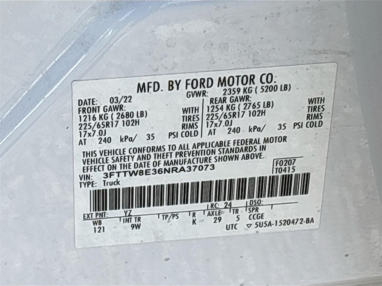 2022 Ford Maverick XL