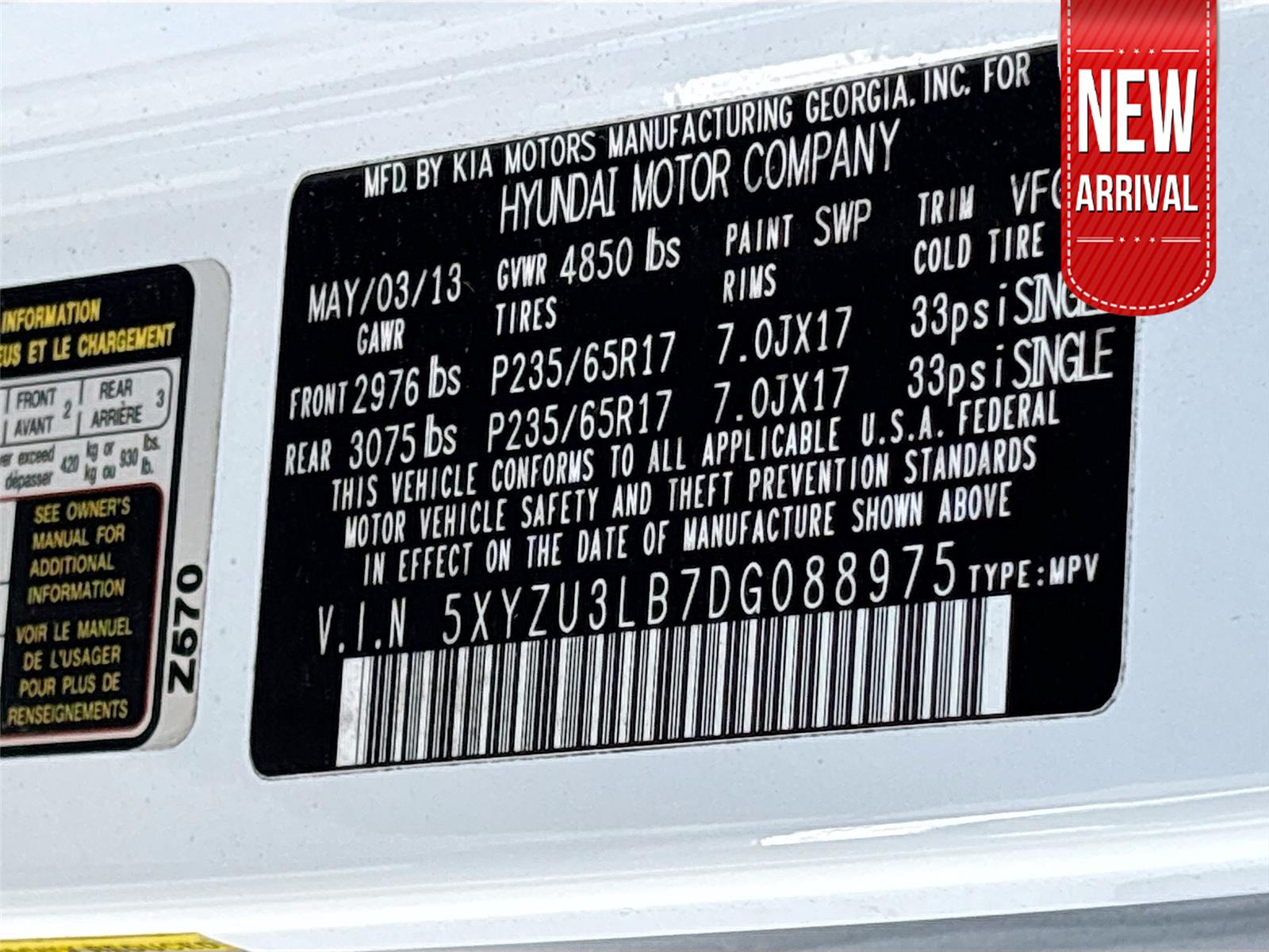 2013 Hyundai Santa Fe Sport