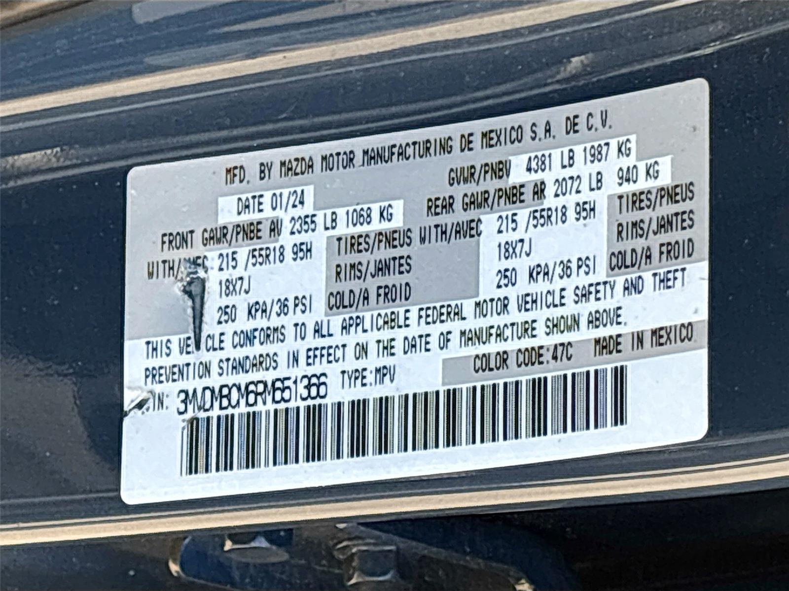 2024 Mazda CX-30 2.5 S Carbon Edition