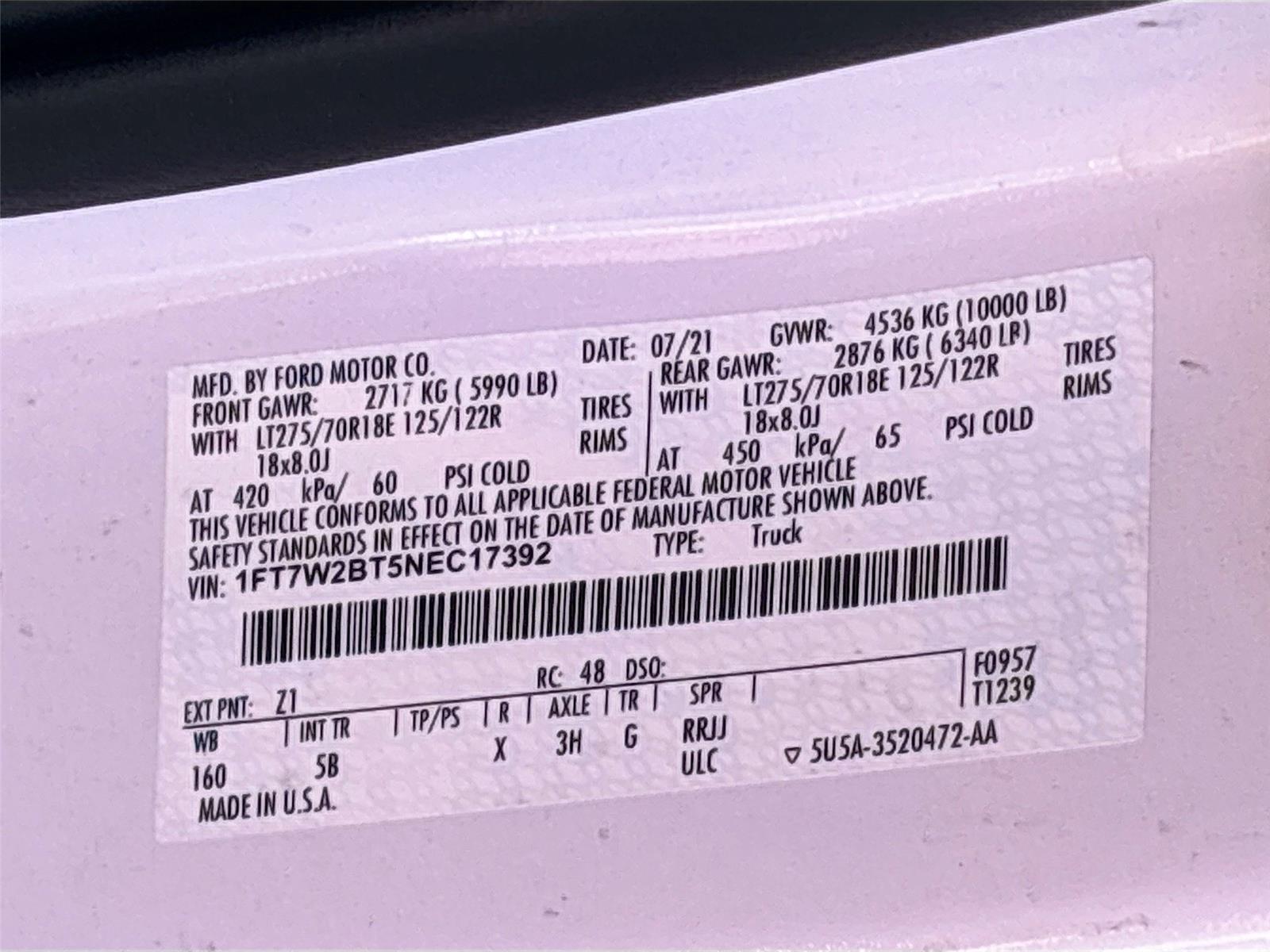 2022 Ford F-250 Super Duty Lariat