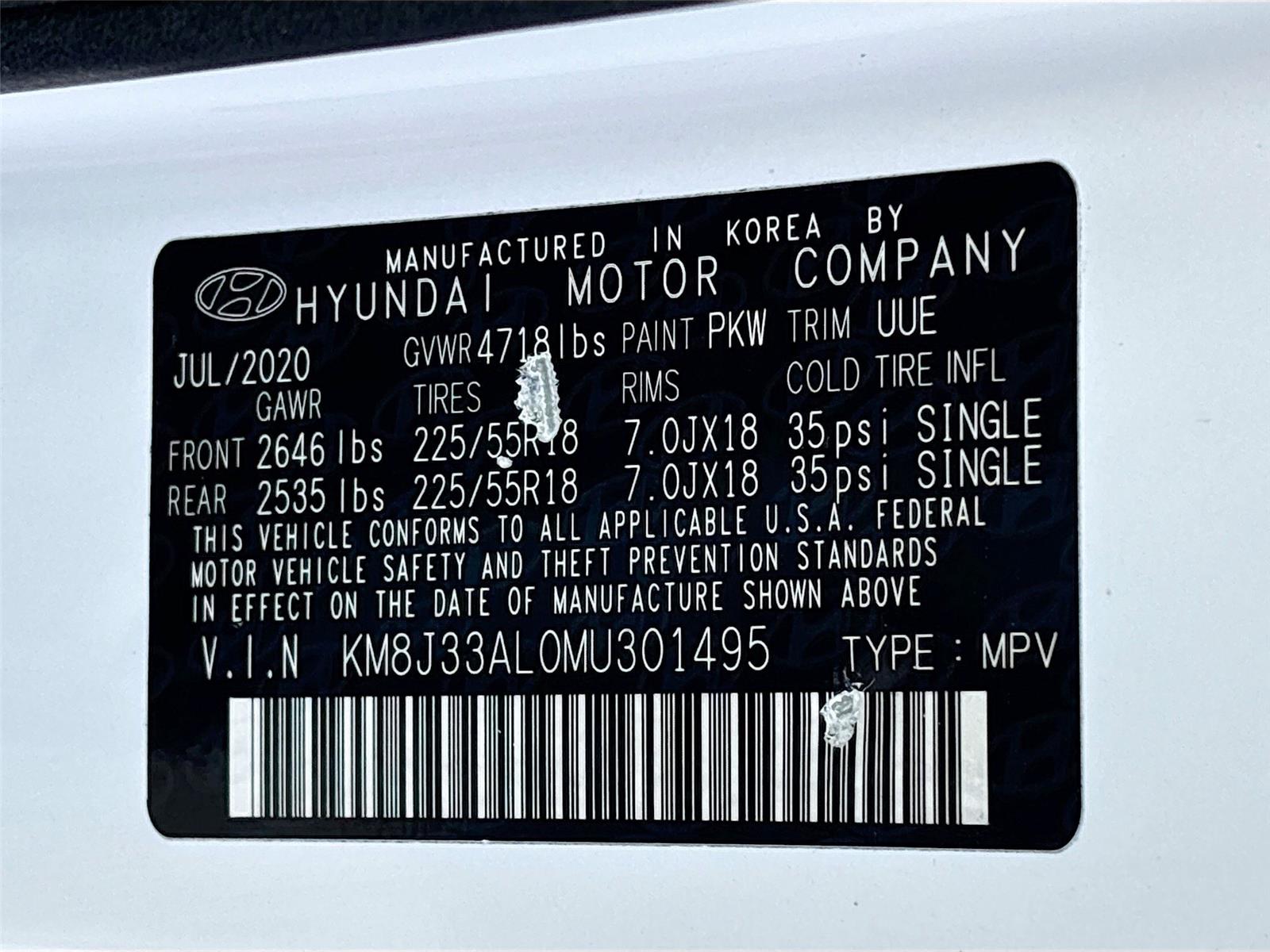 2021 Hyundai Tucson SEL