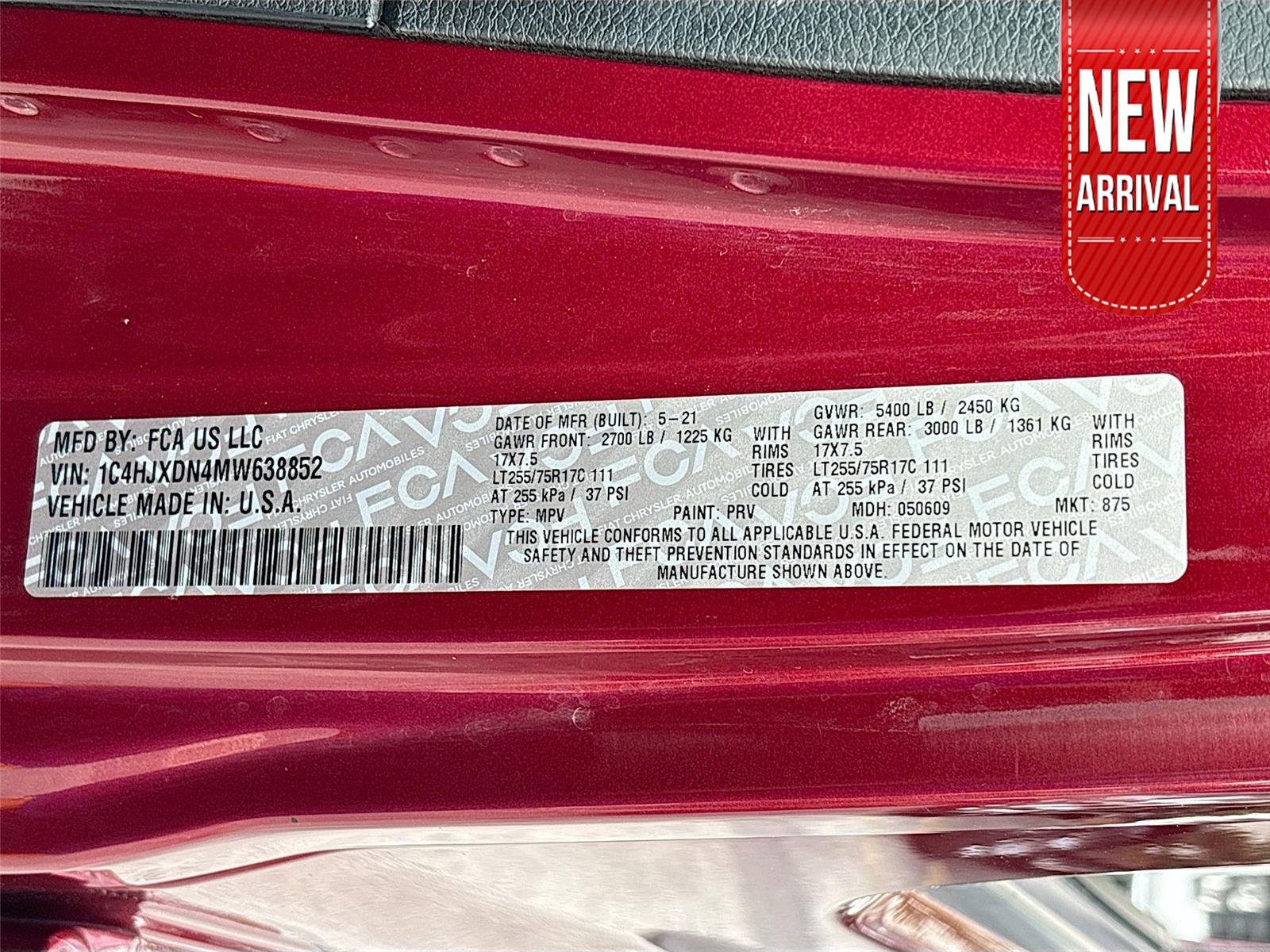 2021 Jeep Wrangler Unlimited Willys