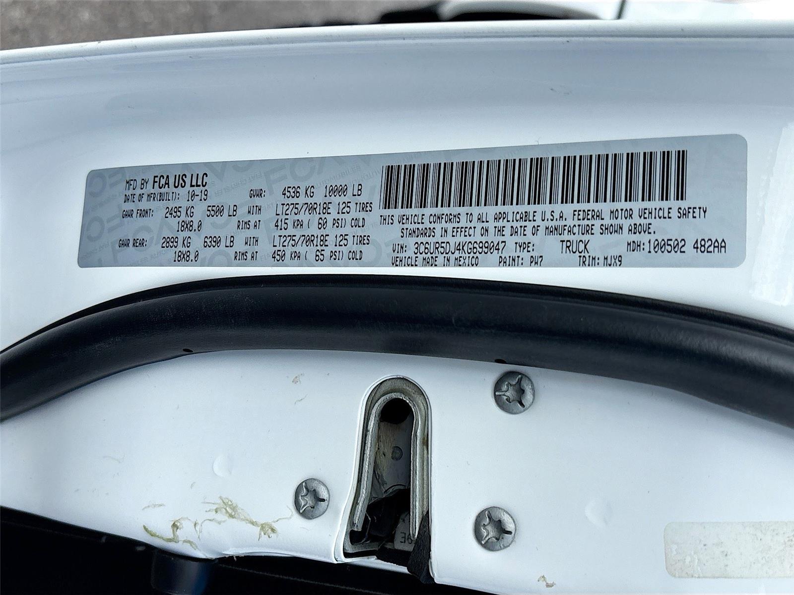 2019 Ram 2500 Big Horn