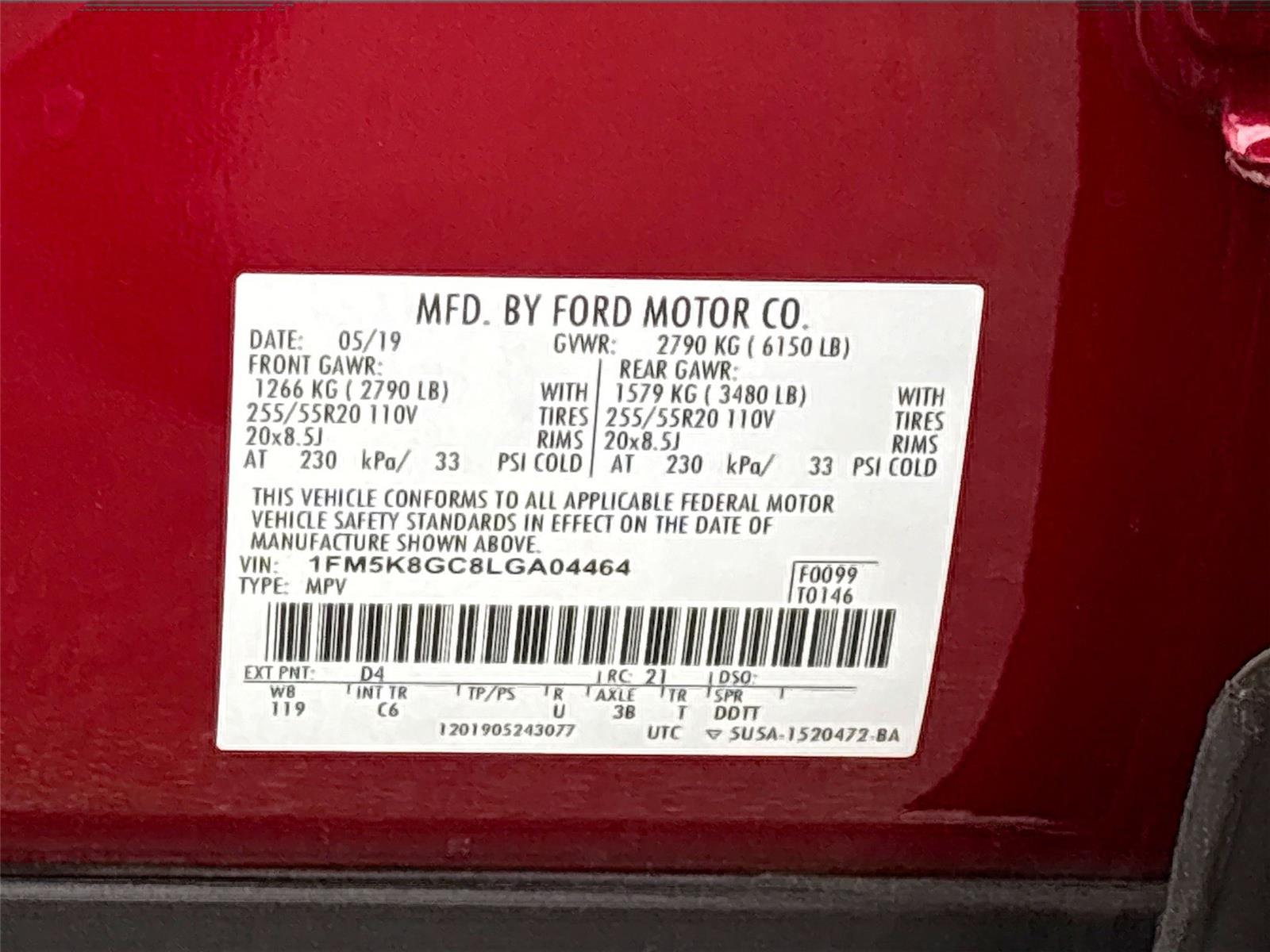 2020 Ford Explorer ST