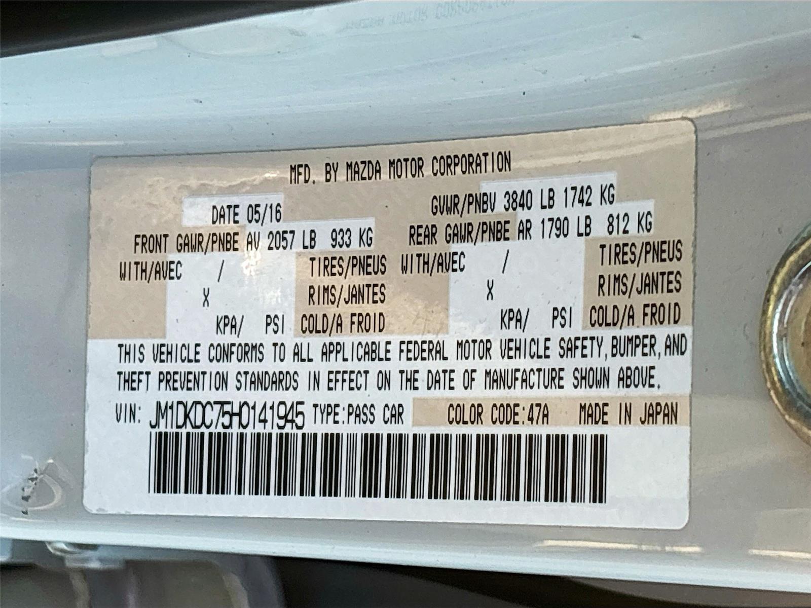 2017 Mazda CX-3 Touring