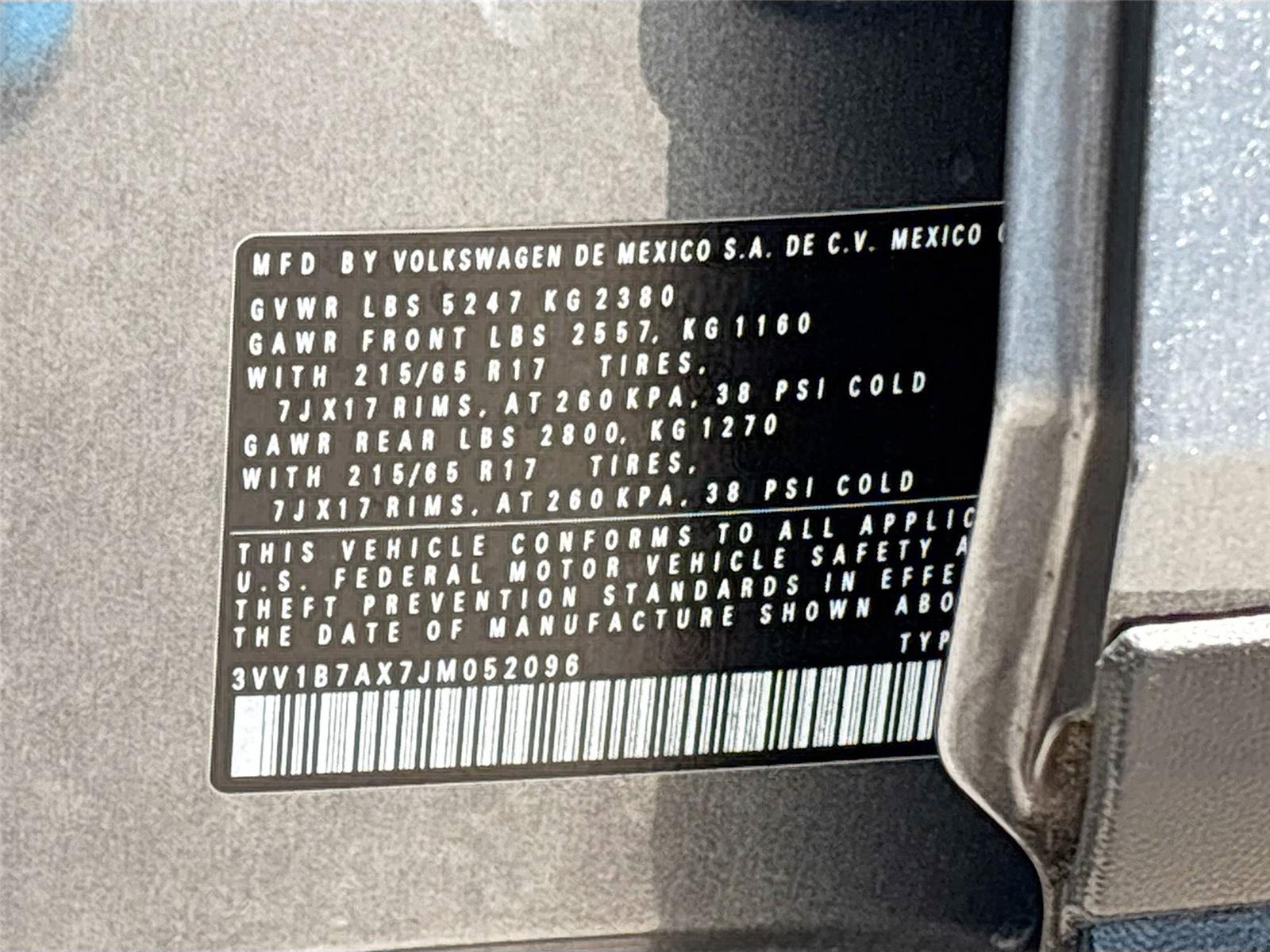 2018 Volkswagen Tiguan S