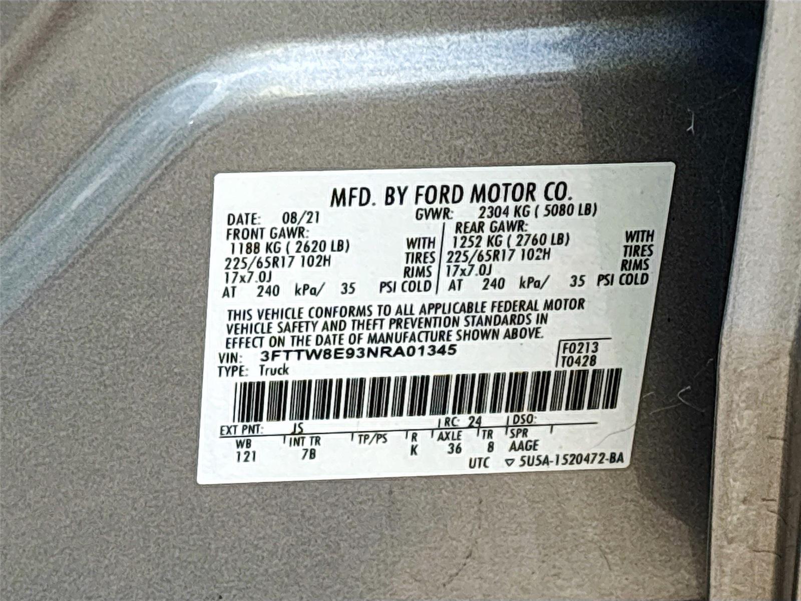 2022 Ford Maverick XLT