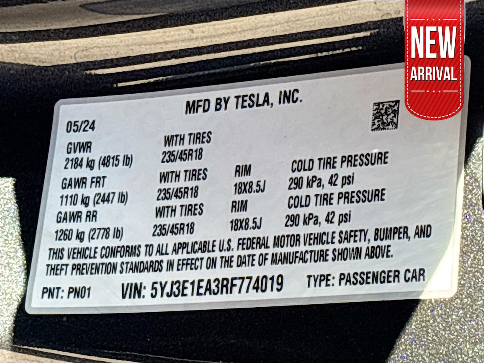 2024 Tesla Model 3