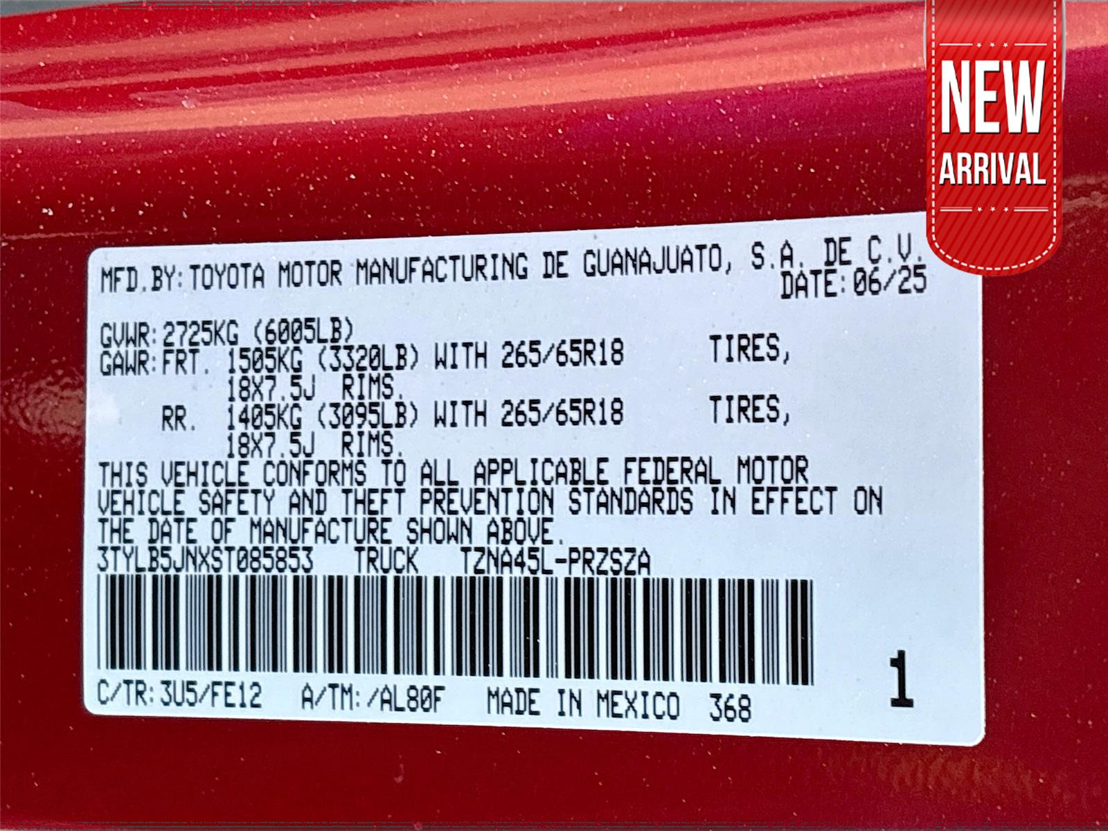 2025 Toyota Tacoma TRD Sport