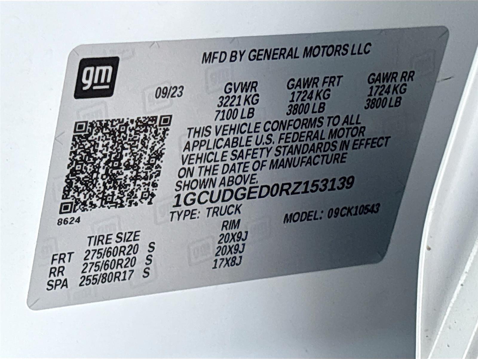 2024 Chevrolet Silverado 1500 LTZ