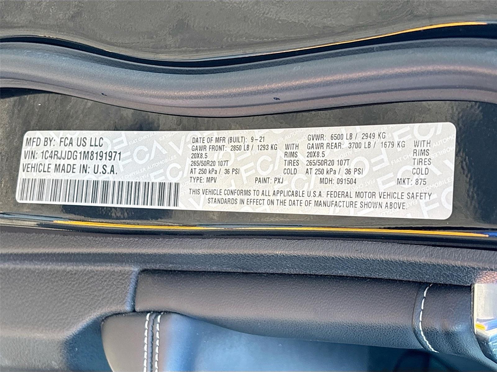 2021 Jeep Grand Cherokee L Overland