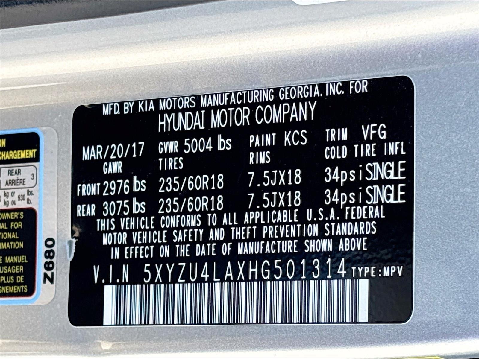 2017 Hyundai Santa Fe Sport 2.0T